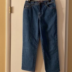 Gloria Vanderbilt Amanda Straight Leg Jeans Blue Size 10